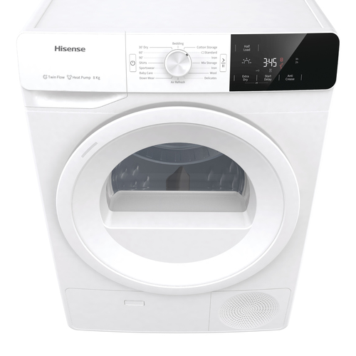 Hisense DHGE8013 tumble dryer Freestanding Front-load – image 7