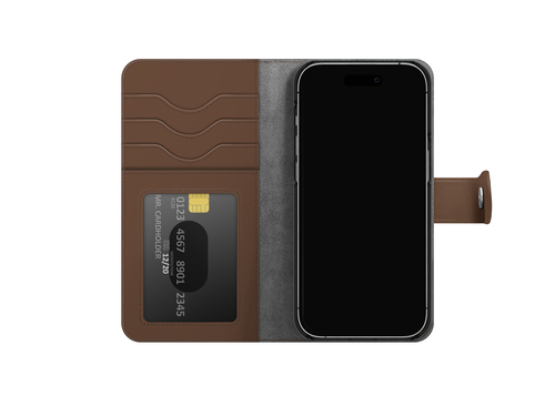 iDeal of Sweden Magnet Wallet+ iPhone 15 Pro Max Dark Brown – image 2