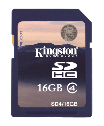 Kingston Technology 16GB SDHC Card