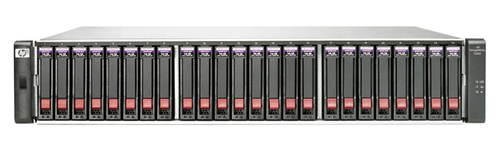 HP StorageWorks P2000 G3 FC/iSCSI w/24 300GB 6G SAS 10K SFF DP 7.2K 7.2TB Bundle