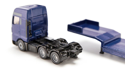 SIKU Super - MAN truck met JCB wiellader en dieplader/oplegger modelvoertuig, afbeelding 5