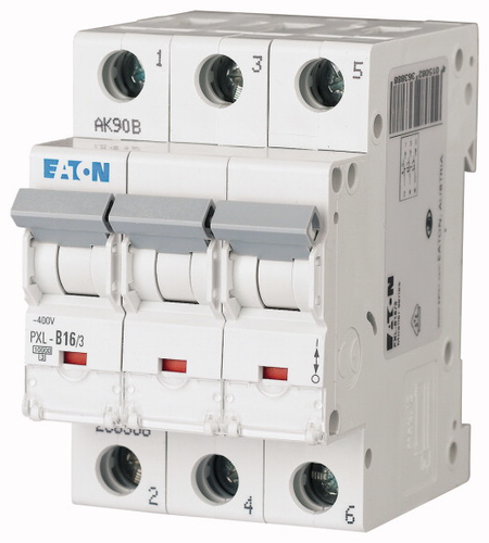 Eaton PXL-B16/3 kredsløbsafbryder Miniature strømafbryder Type B