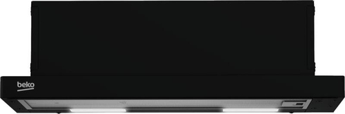 Beko HNT61310BH Semi built-in (pull out) Black 300 m³/h