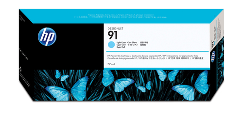 Cartucho HP 91 cyan light C9470A - C9470A