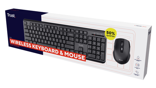 Trust ODY keyboard Mouse included Universal RF Wireless English Black – image 6