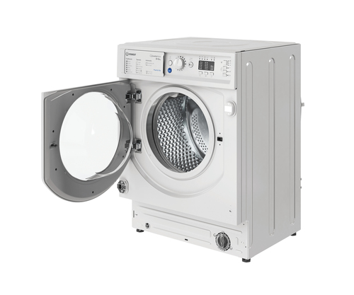 Indesit BIWDIL861485UK Integrated 8Kg/6Kg Washer Dryer with 1400 rpm - White - D Rated [Wash&Dry], B Rated [Wash Only], White - image 4