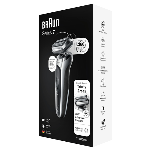 Braun Series 7 71-S1000s Foil shaver Silver – image 6