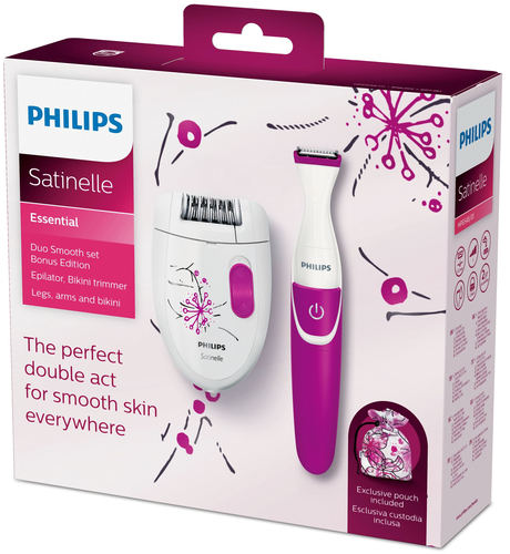 Philips Satinelle Essential HP6548/01 epilator Purple, White – image 2