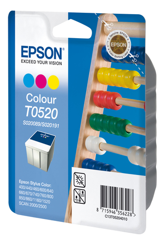 Epson Abacus Singlepack Colour T0520
