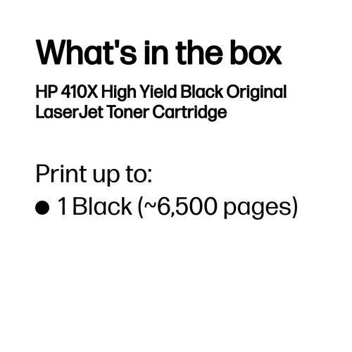 Original HP 410X Black Toner Cartridge (CF410X) - image 3