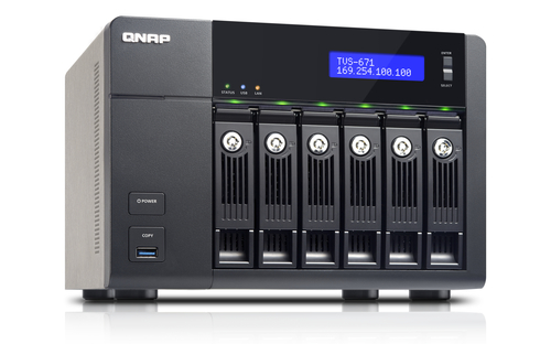 QNAP TVS-671 NAS Tower Intel® Core™ i3 i3-4150 – image 5
