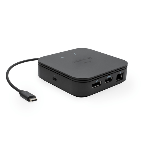 i-tec Thunderbolt 3 Travel Dock Dual 4K Display + Power Delivery 60W dockingstation, afbeelding 2