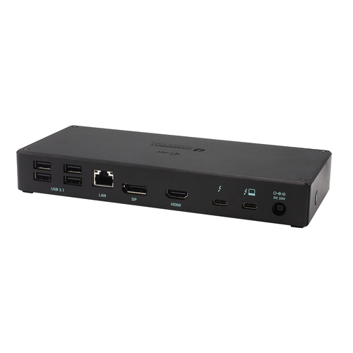 i-tec Thunderbolt 3 3x Display Docking Station + Power Delivery 96W dockingstation, afbeelding 2
