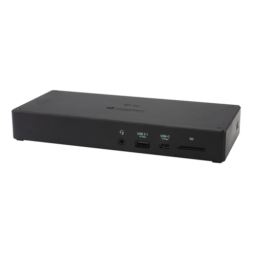 i-tec Thunderbolt 3 3x Display Docking Station + Power Delivery 96W dockingstation, afbeelding 3