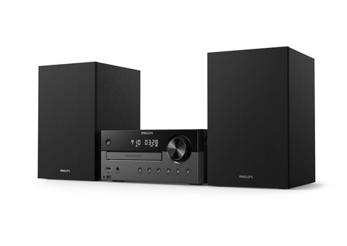 Philips Unisex TAM4505/12 TAM4505/12 Hi-Fi Micro Music Sysgem w/ Bluetooth in Black Black One Size female - image 2