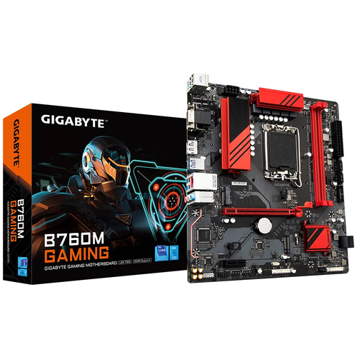 B760M GAMING MB GIGABYTE B760M GAMING LGA1700 MICROATX 2DDR5 5600 MHZ PCIE4.0 2USB2.0 3USB3.2 1TIPOC B760M GAMING