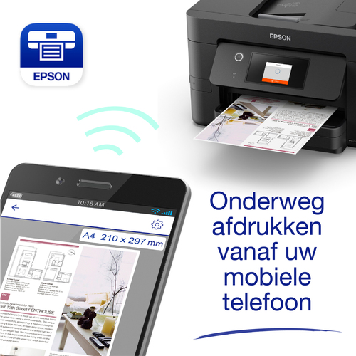 Epson WorkForce Pro WF-3820DWF all-in-one printer – Foto 5 van 10