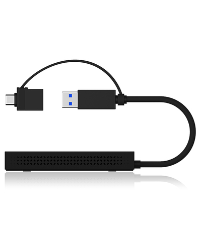 ICY BOX IB-SPL1029AC USB графический адаптер 3840 x 2160 пикселей Черный
