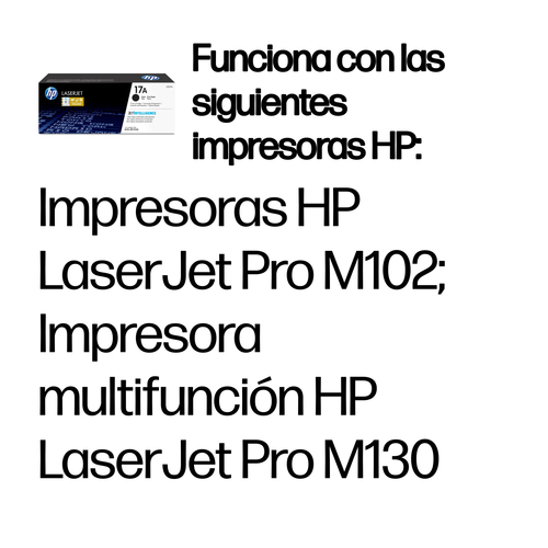 Tóner HP 17A