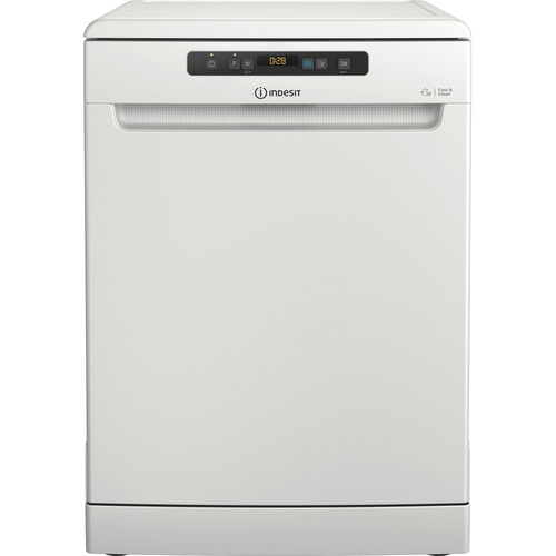Indesit DFO3T133F 60cm Dishwasher in White 14 Place Setting D Rated - image 3