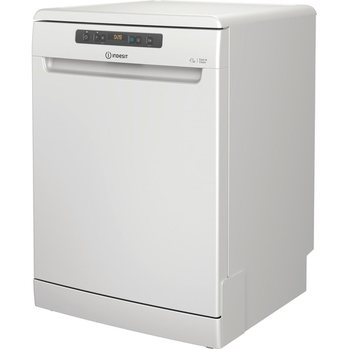 Indesit DFO3T133F 60cm Dishwasher in White 14 Place Setting D Rated - image 1