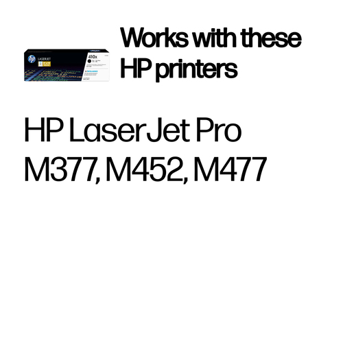 Original HP 410X Black Toner Cartridge (CF410X) - image 2