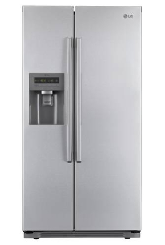 LG GS3159AEEV side-by-side refrigerator Freestanding