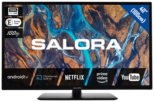 Salora 40UFA300 TV 101.6 cm (40") Full HD Black 250 cd/m²