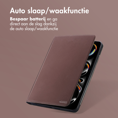 Accezz Classic Tablet Case iPad Pro 11 (2024) M4 - Bruin, afbeelding 6