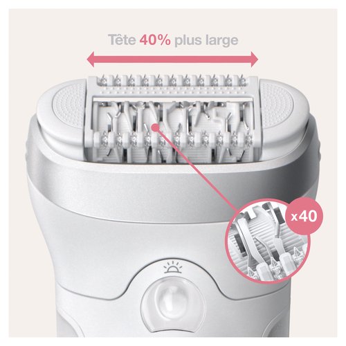 Braun Silk-épil 9 81770433 epilator 40 tweezers White – image 8