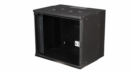 Equip Wandgehäuse 19"  09U 540x400mm schwarz