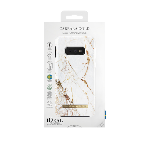 iDeal of Sweden Printed Case Galaxy S10E Carrara Gold – image 2