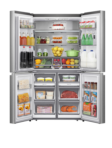 Hisense PureFlat RQ758N4SASE Smart Fridge Freezer - Stainless Steel - image 7