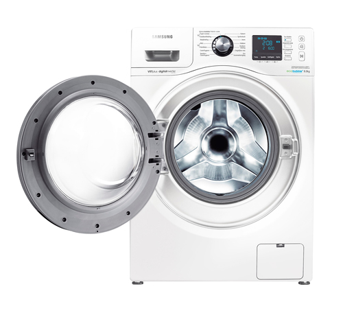 Samsung WF90F7E6P6W washing machine Front-load – image 2