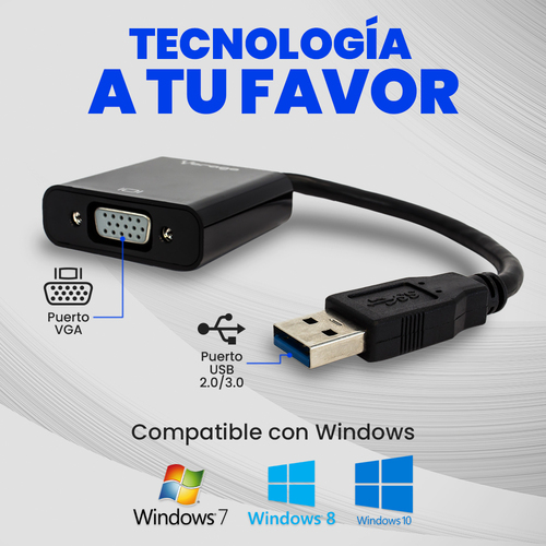 Adaptador USB VORAGO ADP-200