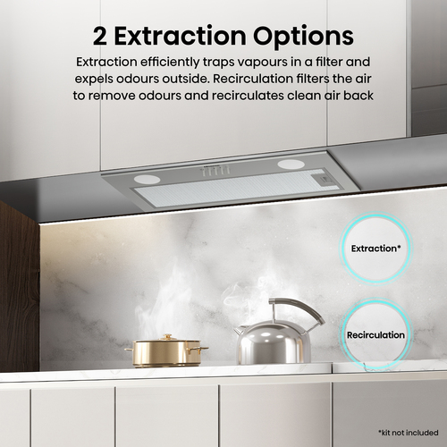 Hisense CH6BI12BXUK 60 cm Canopy Cooker Hood - Stainless Steel - image 5