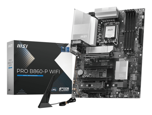 Msi Pro B860-P Wifi LGA1851 Motherboard, Black - image 1
