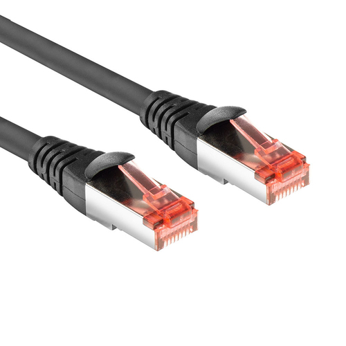CAT6A U/FTP PVC FLEX BK 1.5M. 1 stk, afbeelding 3