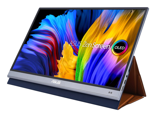 ASUS ZenScreen OLED MQ16AH монитор для ПК 39,6 cm (15.6") 1920 x 1080 пикселей Full HD Серый