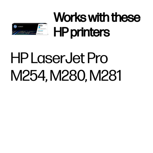 Original HP 203X High Capacity Cyan Toner Cartridge (CF541X) - image 2