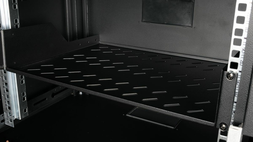 Equip legplanken fest 19" voor Serverschränke, 2U 80cm zwart, afbeelding 4