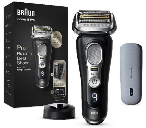 Braun Series 9 9420s Сеточная бритва Триммер Черный