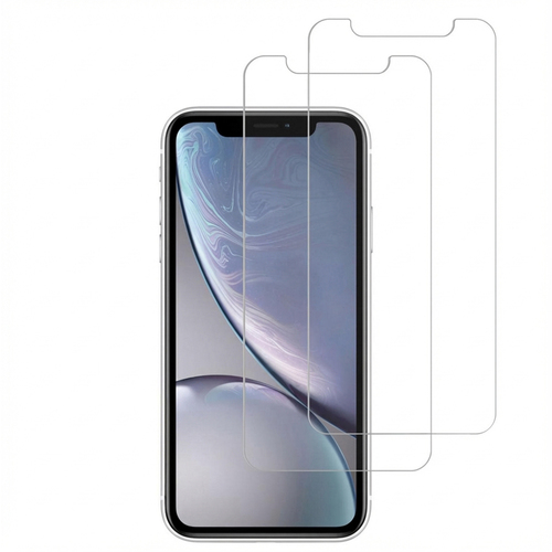 Accezz Gehard Glas Screenprotector 2-pack iPhone 12 (Pro) / 11 / Xr