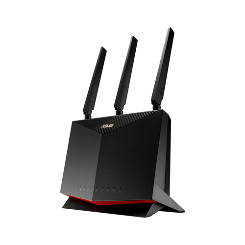 Asus 90IG05R0-BM9100 4G-AC86U Router, Black, Up to 600Mbps, AC2600 Wi-Fi, MU-Mimo, Security Protection - image 1
