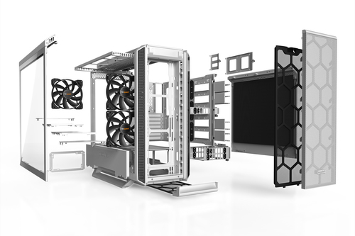 Be Quiet! Silent Base 802 White Window - Behuizing, afbeelding 6