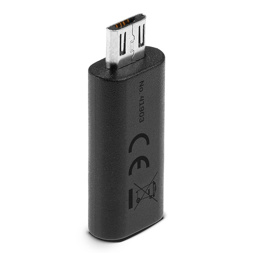 Lindy 41903 tussenstuk voor kabels USB Type C USB Type Micro-B Zwart, afbeelding 5