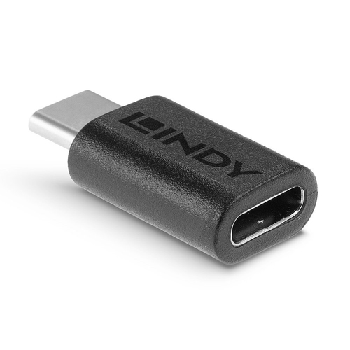 Lindy 41893 tussenstuk voor kabels USB 3.2 Type C Zwart, afbeelding 5