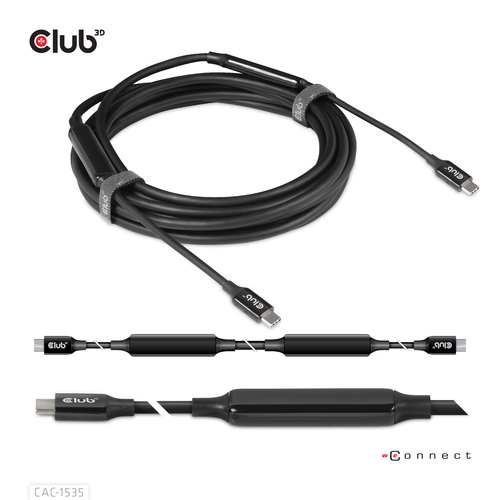 Club 3D Actieve USB-C 3.2 Gen 2 kabel, afbeelding 2