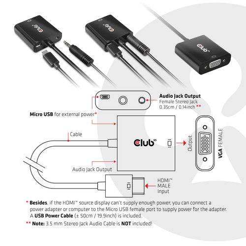 Club 3D CAC-1302 - Videoadapter, afbeelding 6