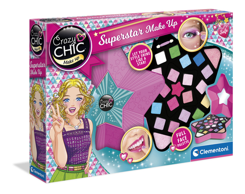 Clementoni Crazy Chic SUPERSTAR MAKE-UP